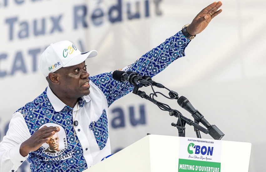 « Avec OLIGUI, c’est le but » : La Ngounié en liesse pour le candidat du C’BON